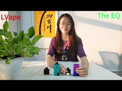 ถังขนาดใหญ่ที่สามารถเติมเต็มได้ Mesh Coil Vape Pod กับจอ LED จากประเทศจีน